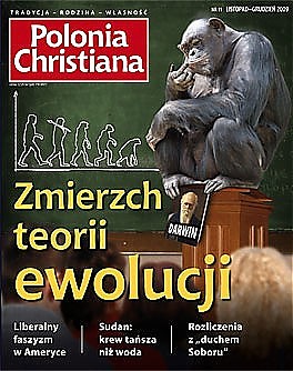 Okładka Polonia Christiana nr 11. Kres teorii ewolucji?