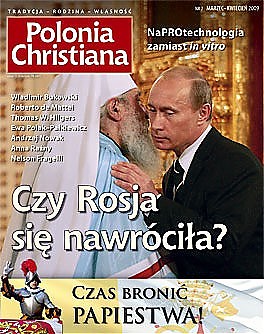 okładka 7. wydania Polonia Christiana. Czas bronić papiestwa